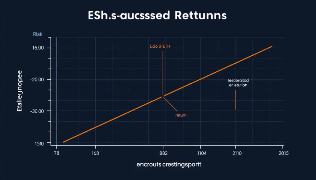 Risk-adjusted return comparison between different Ethereum staking methods